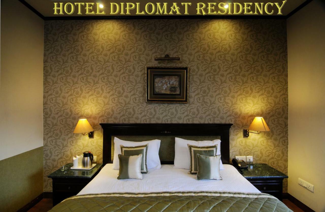 Hotel Diplomat Residency Nuova Delhi Esterno foto